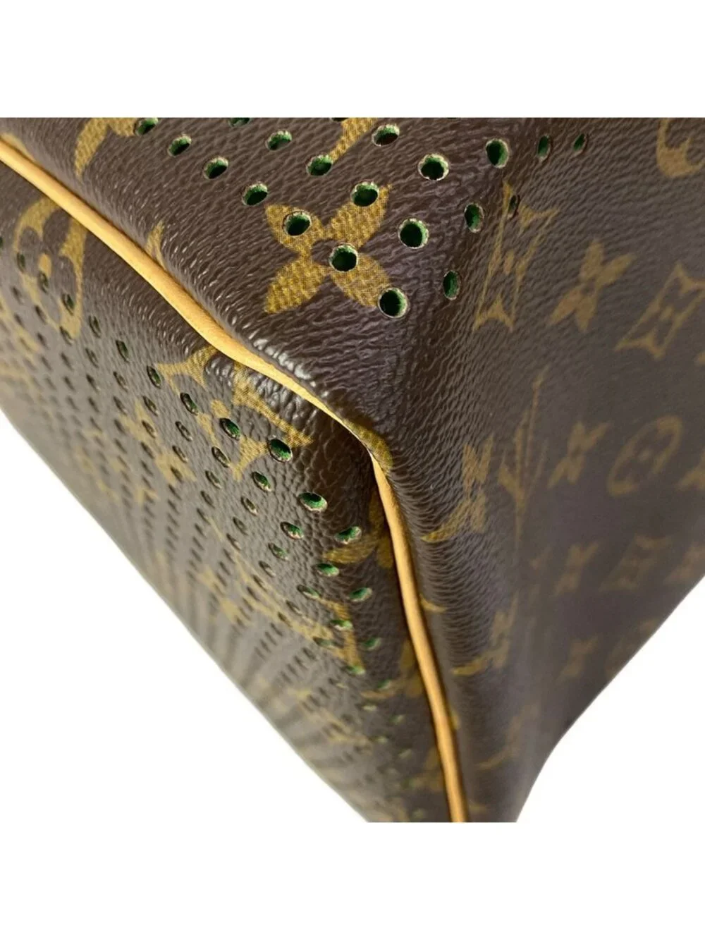 Louis Vuitton Handbag Monogram Perfo Speedy 30 Vert